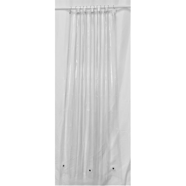 Princess Clear Shower Curtain Liner (Liner Only) Wayfair Canada